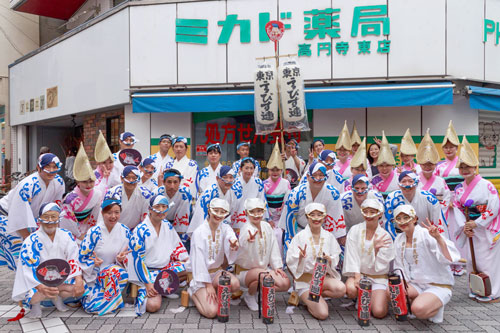 2015年August 29th: Koenji Awa Odori